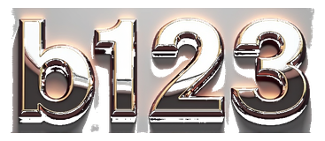b123 logo